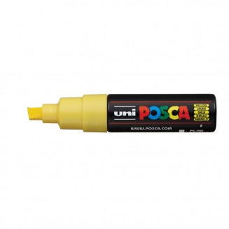 Posca Μαρκαδόρος PC-8K Χονδρός 8mm Κίτρινο