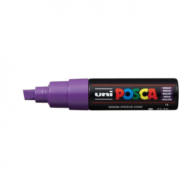 Posca Μαρκαδόρος PC-8K Χονδρός 8mm Βιολέ