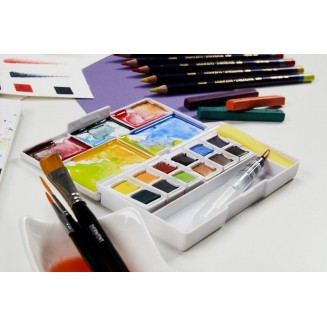 Derwent Travel Set με 12 Ταμπλέτες Inktense #01