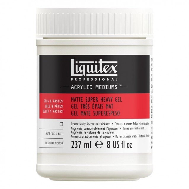 Liquitex Professional 237ml Matte Super Heavy Gel Medium