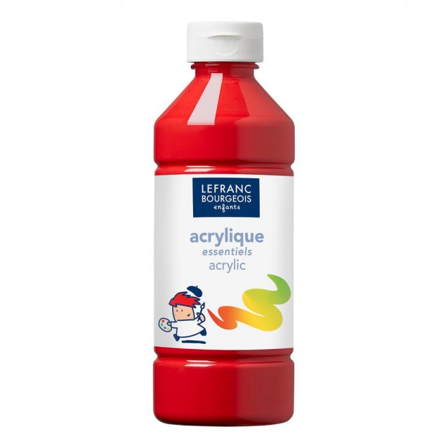 Lefranc & Bourgeois 500ml Acrylic Primary Red