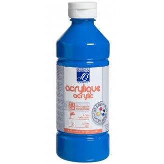 Lefranc & Bourgeois 500ml Acrylic Primary Blue