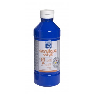 Lefranc & Bourgeois 500ml Acrylic Dark Blue