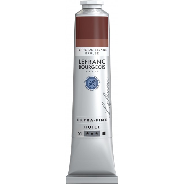 Lefranc & Bourgeois 200ml Artists Oil 481 Series 1 Burnt Sienna