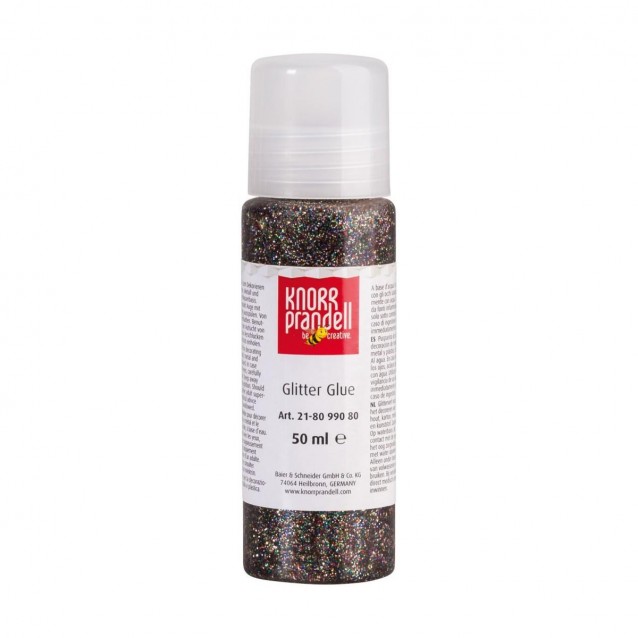 Knorr Prandell 50ml Κόλλα Glitter Πόλυχρωμο