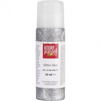 Knorr Prandell 50ml Κόλλα Glitter Ασημί