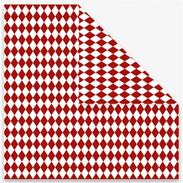 Πακέτο 40 Χαρτιά Origami 15x15 cm, 80gr - Red