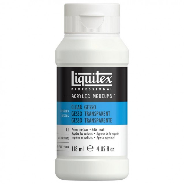 Liquitex Professional 118ml Έτοιμη Προετοιμασία Διάφανο Gesso