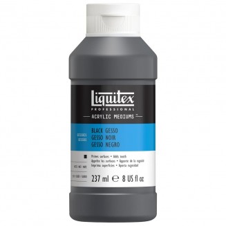 Liquitex Professional 237ml Έτοιμη Προετοιμασία Μαύρο Gesso