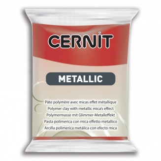 Cernit 56gr Metallic No.400 Κόκκινο