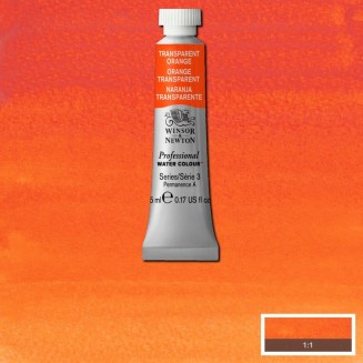 Winsor & Newton 5ml Ακουαρέλας Professional 650 Transparent Orange Series 3