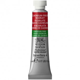 Winsor & Newton 5ml Ακουαρέλας Professional 903 Cadmium Free Scarlet Series 4