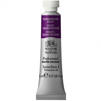 Winsor & Newton 5ml Ακουαρέλας Professional 550 Quinacridone Violet Series 3