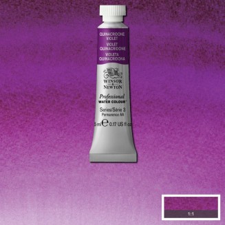 Winsor & Newton 5ml Ακουαρέλας Professional 550 Quinacridone Violet Series 3