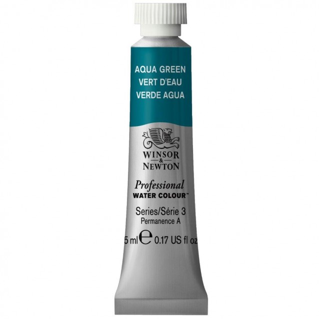 Winsor & Newton 5ml Ακουαρέλας Professional 697 Aqua Green Series 3