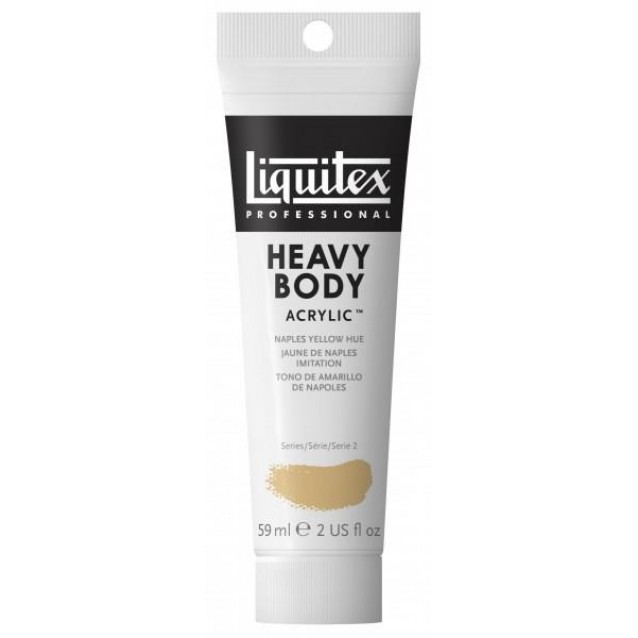 Liquitex Professional 59ml Heavy Body Acrylics 601 Naples Yellow Hue Series 2