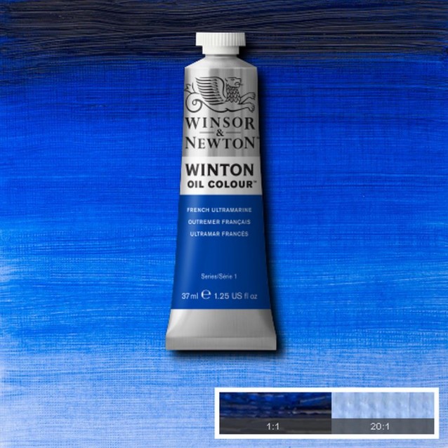 Winsor & Newton 37ml Winton Oil French Ultramarine