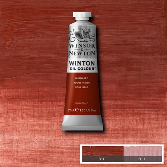 Winsor & Newton 37ml Winton Oil Indian Red