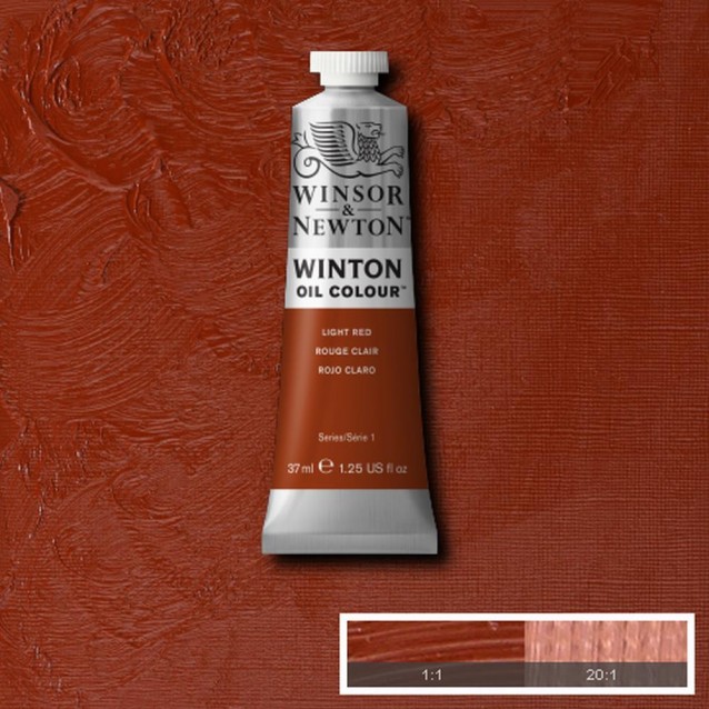 Winsor & Newton 37ml Winton Oil Light Red