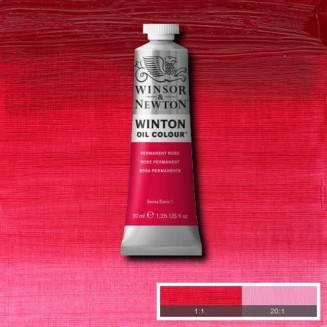 Winsor & Newton 37ml Winton Oil Permanent Rose