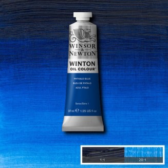 Winsor & Newton 37ml Winton Oil Phthalocyanine Blue