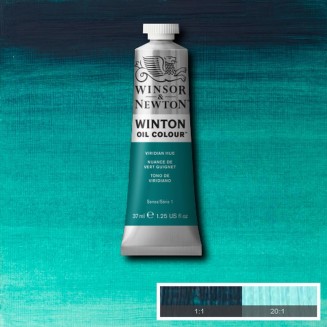 Winsor & Newton 37ml Winton Oil Viridian Phthalocyanine Hue