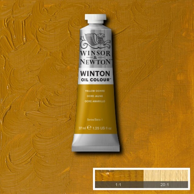 Winsor & Newton 37ml Winton Oil Yellow Ochre