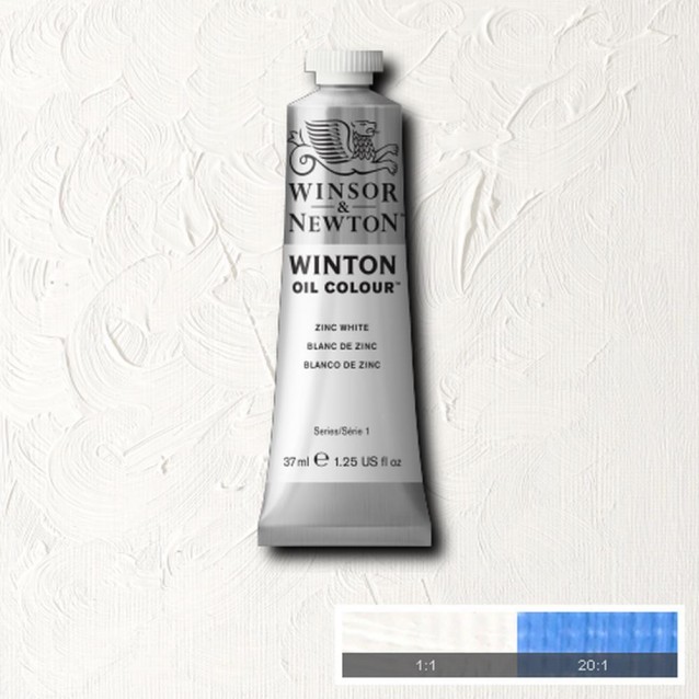 Winsor & Newton 37ml Winton Oil Zinc White