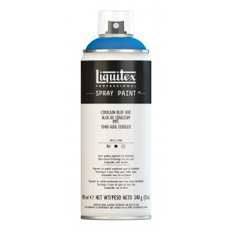 Liquitex Professional 400ml Acrylic Spray 470 Cerulean Blue Hue