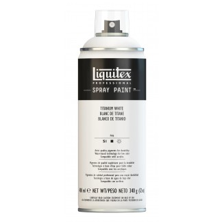 Liquitex Professional 400ml Acrylic Spray 432 Titanium White