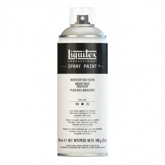 Liquitex Professional 400ml Acrylic Spray 239 Iridescent Rich Silver