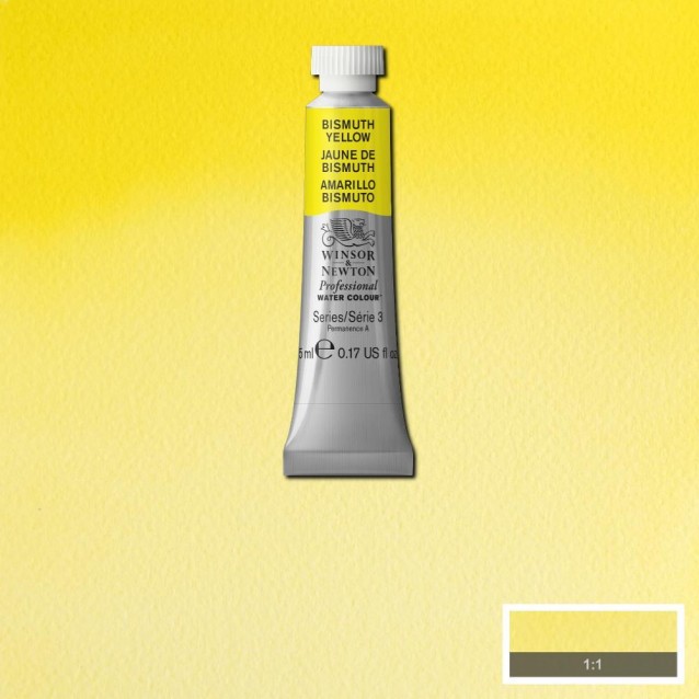 Winsor & Newton 5ml Ακουαρέλας Professional 025 Bismuth Yellow Series 3