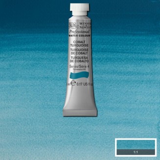 Winsor & Newton 5ml Ακουαρέλας Professional 190 Cobalt Turquoise Series 4