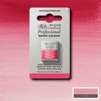 Winsor & Newton Half Pan Ακουαρέλας Professional 587 Rose Madder Genuine Series 4