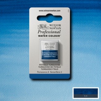 Winsor & Newton Half Pan Ακουαρέλας Professional 526 Phthalto Turquoise Series 2