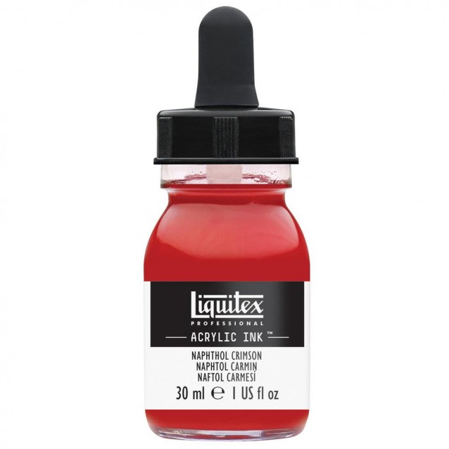 Liquitex Professional Acrylic Ink 30ml 292 Naphthol Crimson