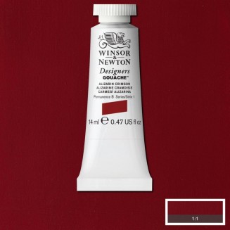 Winsor & Newton 14ml Τέμπερα Designers Alizarin Crimson Serie 1