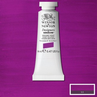 Winsor & Newton 14ml Τέμπερα Designers Brilliant Violet Serie 1