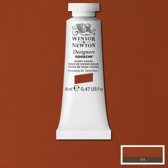 Winsor & Newton 14ml Τέμπερα Designers Burnt Sienna Serie 1