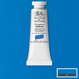 Winsor & Newton 14ml Τέμπερα Designers Cerulean Blue Serie 4