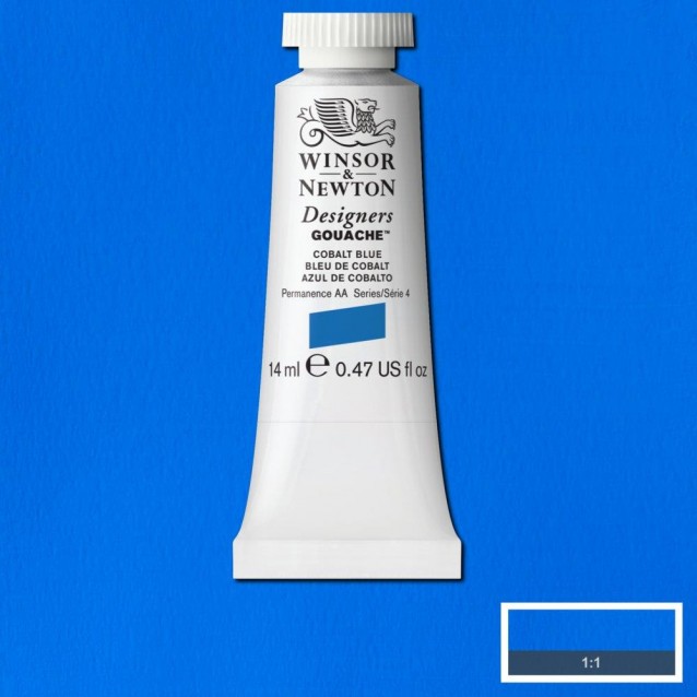 Winsor & Newton 14ml Τέμπερα Designers Cobalt Blue Serie 4