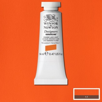 Winsor & Newton 14ml Τέμπερα Designers Orange Lake Light Serie 1