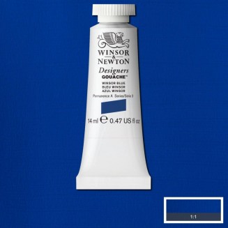 Winsor & Newton 14ml Τέμπερα Designers Winsor Blue Serie 3