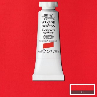 Winsor & Newton 14ml Τέμπερα Designers Winsor Red Serie 3