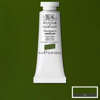 Winsor & Newton 14ml Τέμπερα Designers Olive Green Serie 2