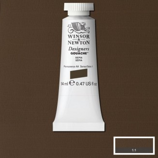 Winsor & Newton 14ml Τέμπερα Designers Sepia Serie 1