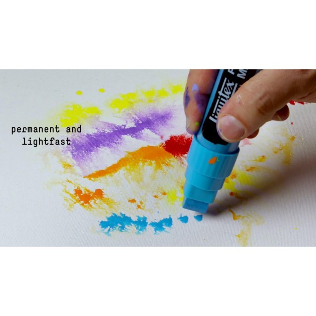 Liquitex Professional Ακρυλικός Μαρκαδόρος 15mm Blue Ceruleum Hue