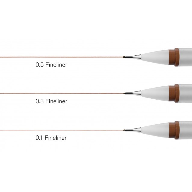 Winsor & Newton Sepia Μαρκαδοράκι Fineliner 0.3