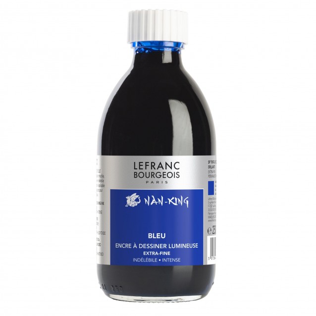 Lefranc & Bourgeois 250ml Μπλε Σινική Μελάνη Nan-King