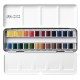 Winsor & Newton Professional Watercolor Black Box με 24 Half Pans